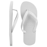 cheap white flip flops